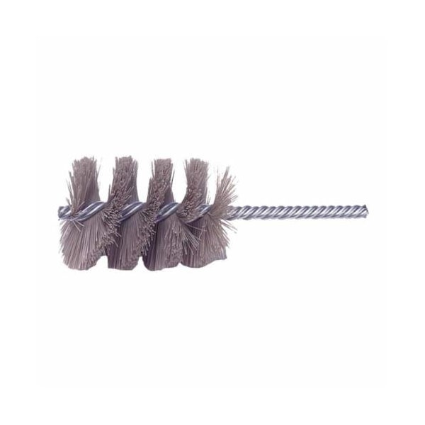 Nylox Power Tube Brush, 1/2 in Brush Dia, 2 in Brush L, 5 in Overall L, Nylon/Silicon Carbide Fill, 0.022 21130 - main